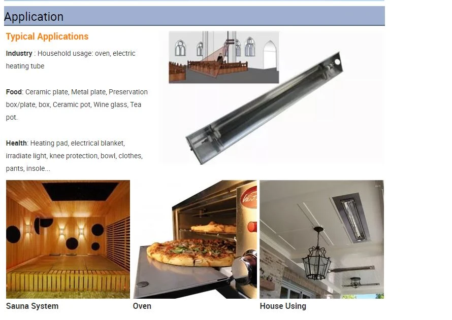 Sauna ceramic heating element