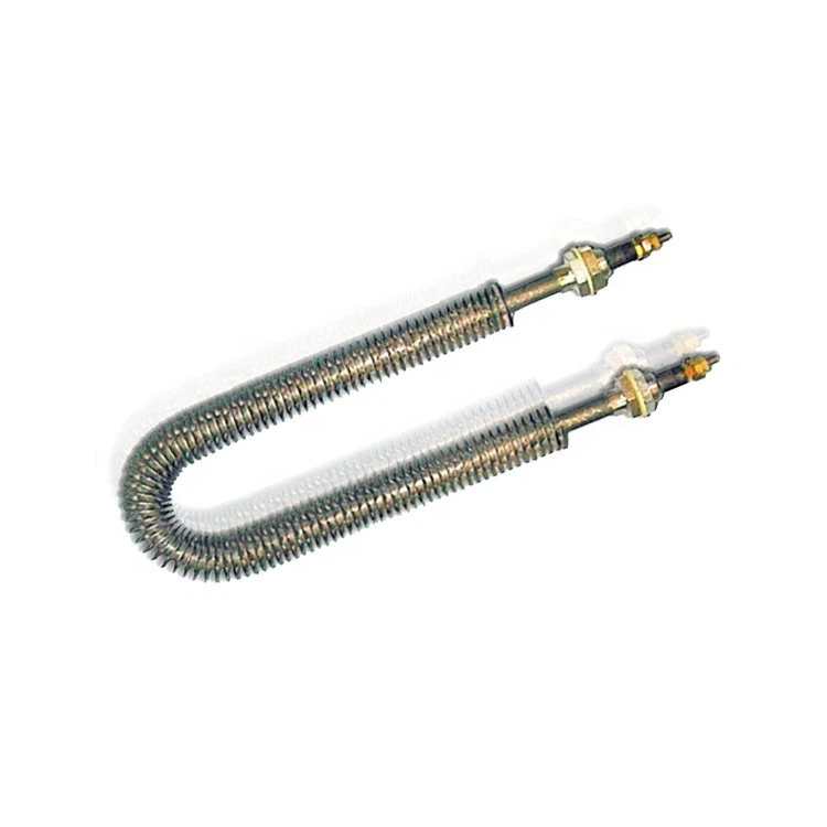 U W I Type Industrial High Quality Stainless Steel 3kw 5kw Finned Tubular Heater for Air Duct Heating Element