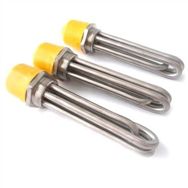 Immersion heater for oil tank