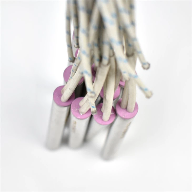 Cartridge heater element for plastic bag sealing machine