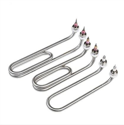 Double U shape heater for granulator